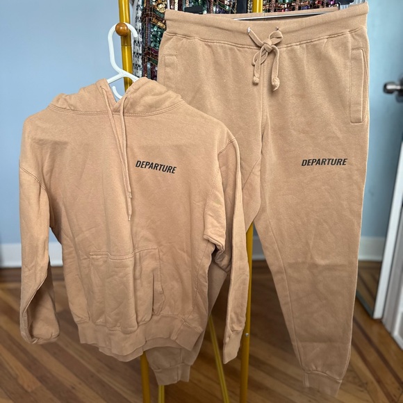 departure Pants - Nike Tan "Departure" Hoodie & Sweatpants Set